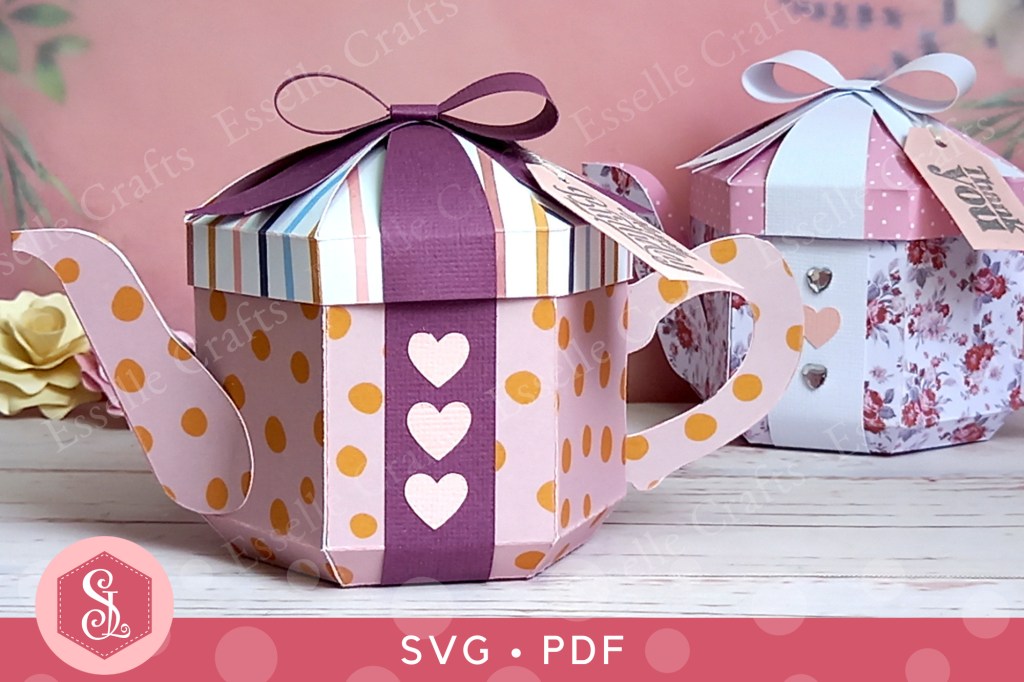 Present Teapot Boxes by Esselle Crafts