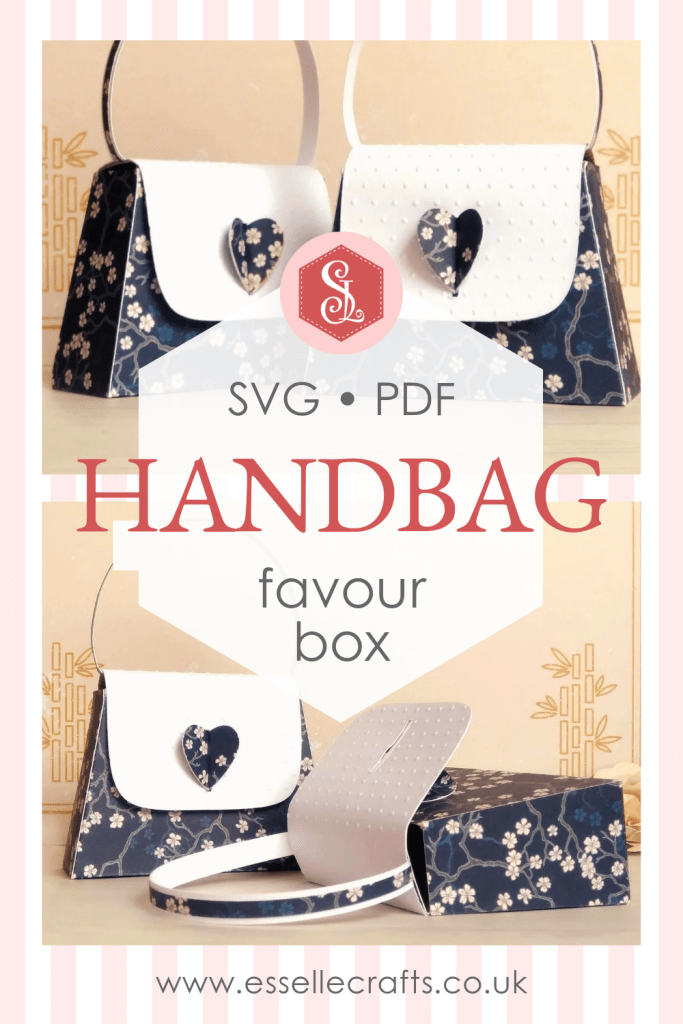 Handbag Favour Box Blog Post by Esselle Crafts