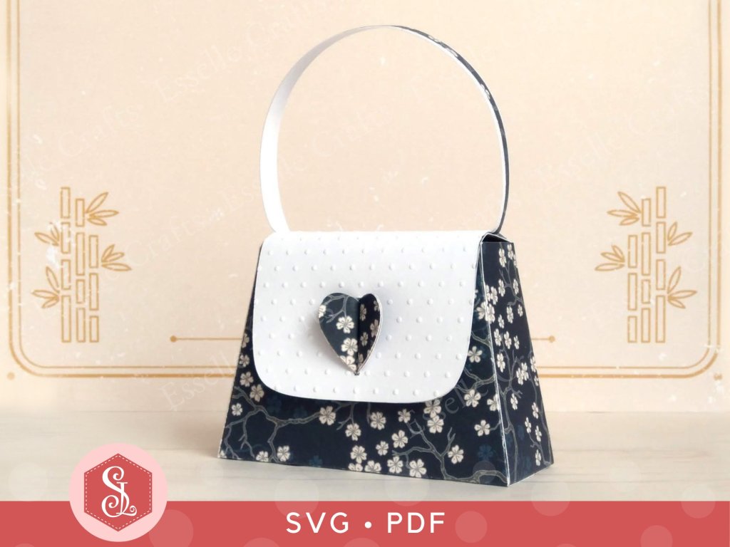 Handbag Favour Boxes for Gifting Small Treats and a Gift Card