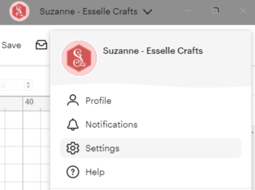 Cricut Design Space Profile