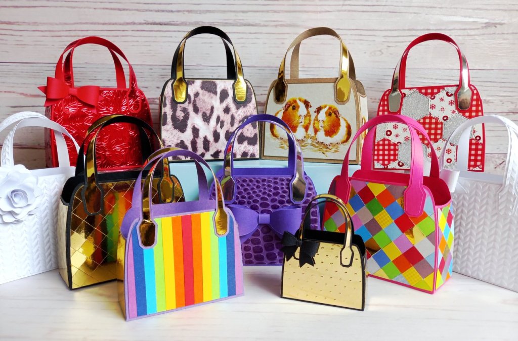 Colourful Upcycled Favour Bags by Esselle Crafts