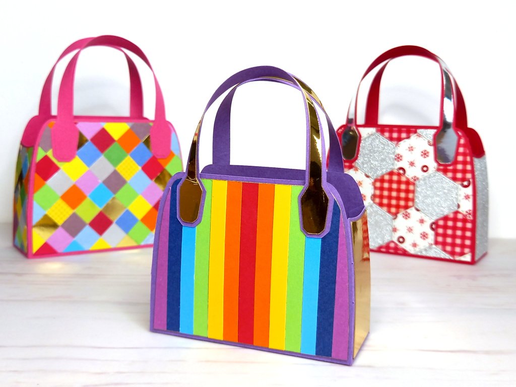Colourful Upcycled Favour Bags by Esselle Crafts
