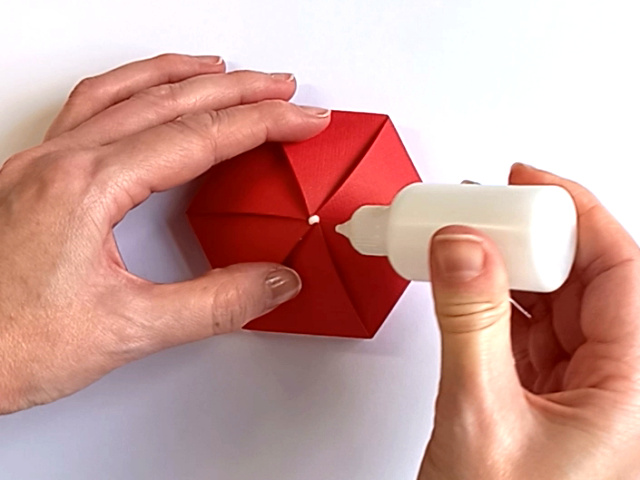 Paper Craft Santa Claus Christmas Teapot Gift Box