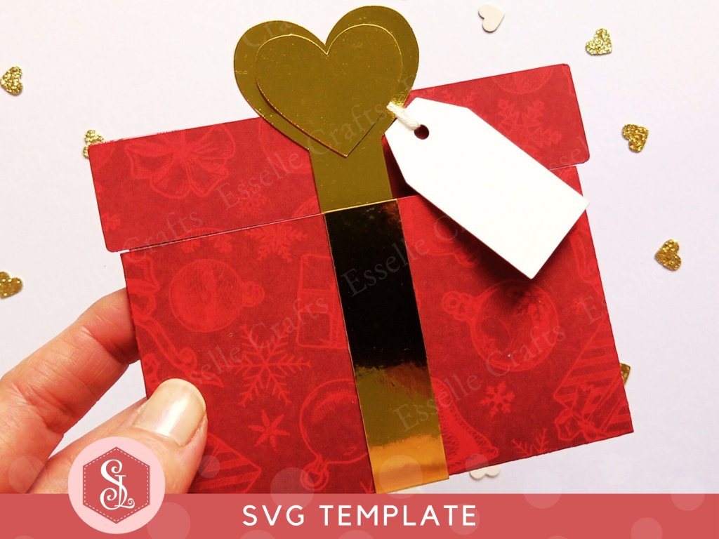 Paper Craft Present Gift Card Holder for Special Occasions