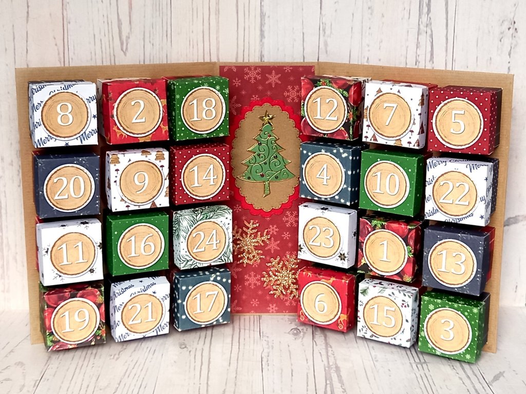 eco-friendly DIY reusable advent calendar