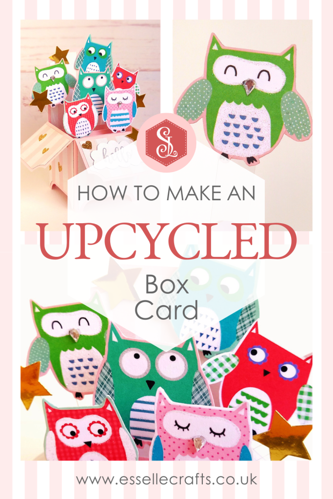 How to Make an Upcycled Owl Box Card