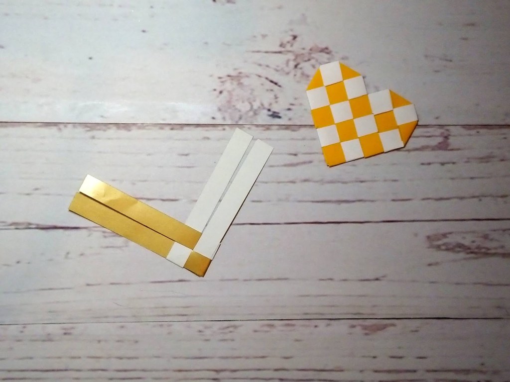 How to Make a Woven Paper Heart