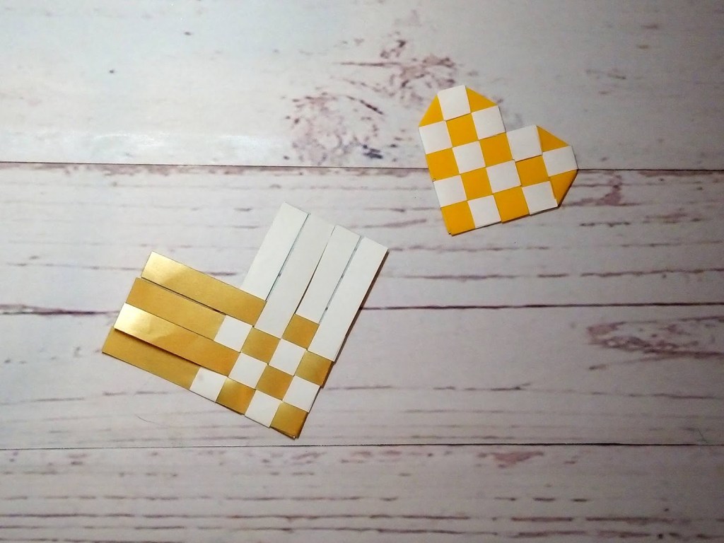 How to Make a Woven Paper Heart