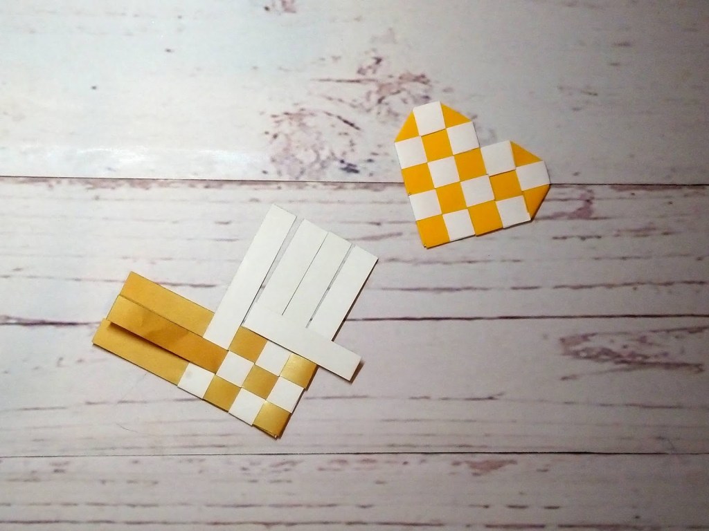 How to Make a Woven Paper Heart