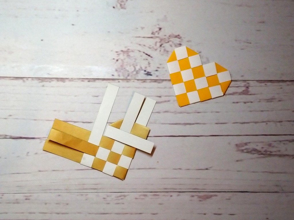 How to Make a Woven Paper Heart