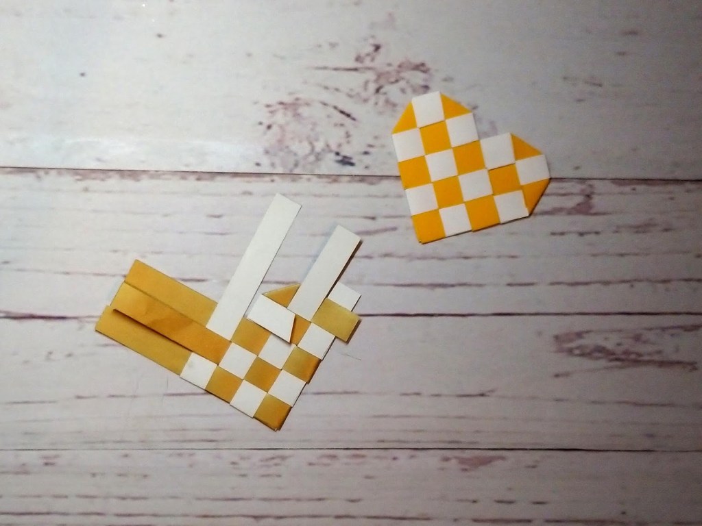 How to Make a Woven Paper Heart