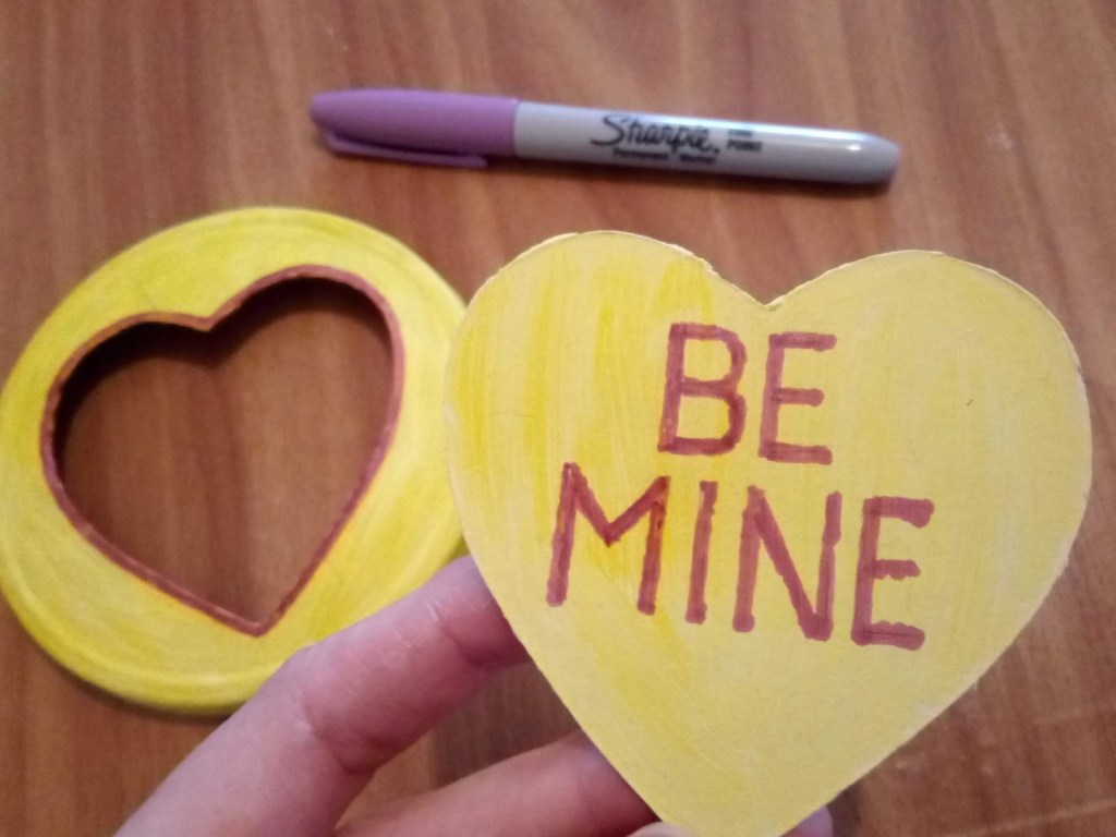 Upcycled Love Heart Gift Box for Valentine's Day